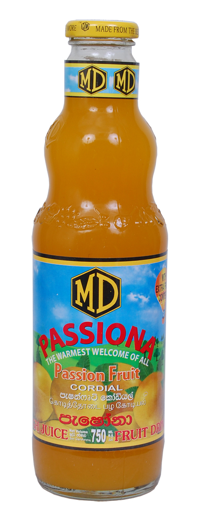 Picture of MD Passion Fruit Cordial  - 750ML