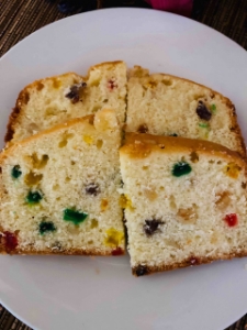 Picture of Light Fruit Cake  - 1.5Lb (fresh baked)