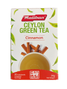 Picture of Maliban -Ceylon Green Tea with Cinnamon 20 bags -24g