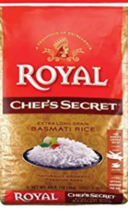 Picture of ROYAL CHEF'S SECRET BASMATHI RICE 10LBS